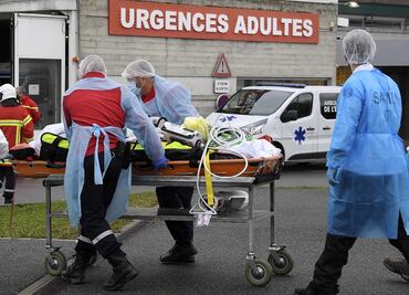 Covid-19. Francia supera número de hospitalizaciones de la primera ola