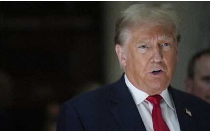 Tras arrasar en Iowa, Trump busca zafarse de sus rivales e ir por Biden