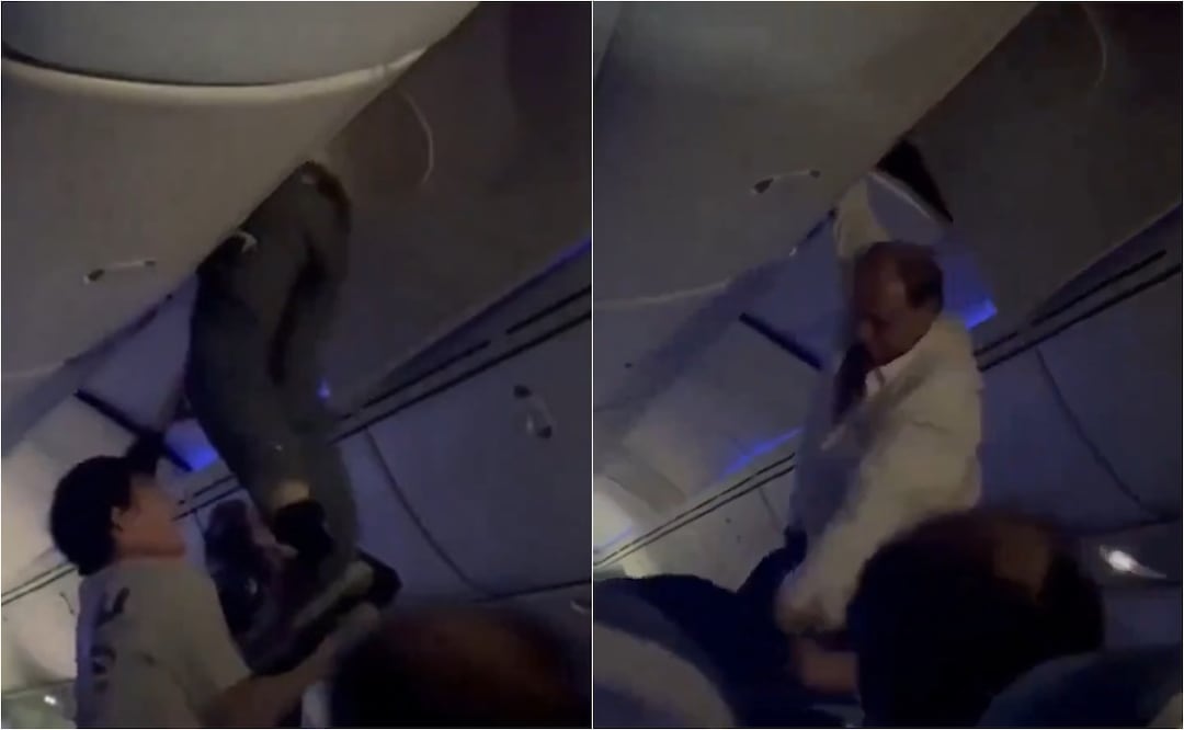Turbulencia severa en vuelo de Air Europa deja 30 heridos; un pasajero fue lanzado al compartimento superior. Foto tomada de X.