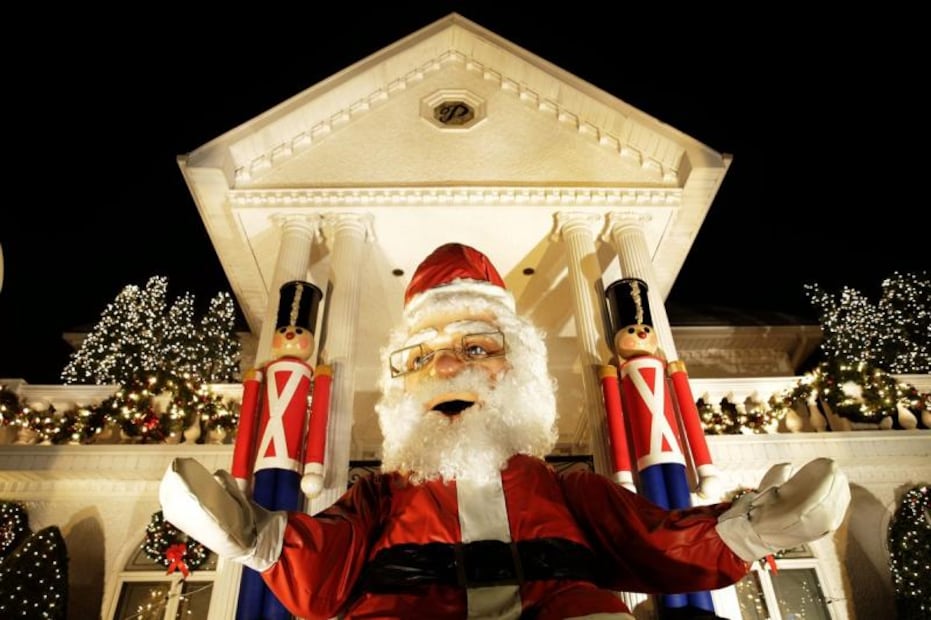 Así es Dyker Heights, el vecindario de Brooklyn que se llena de luces en Navidad