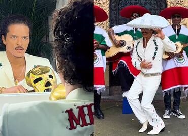 Bruno Mars se viste de luchador y cumple su "sueño de infancia” tras su gira en México. VIDEO