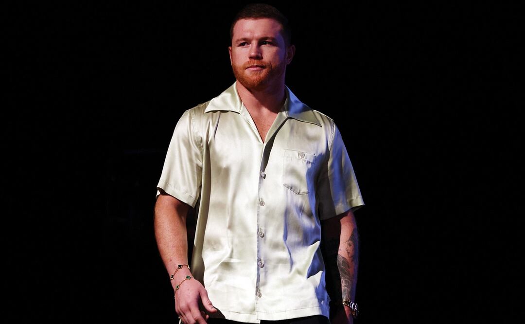 Canelo Álvarez al 100 por ciento para enfrentar a Jermell Charlo en septiembre. Foto: AFP