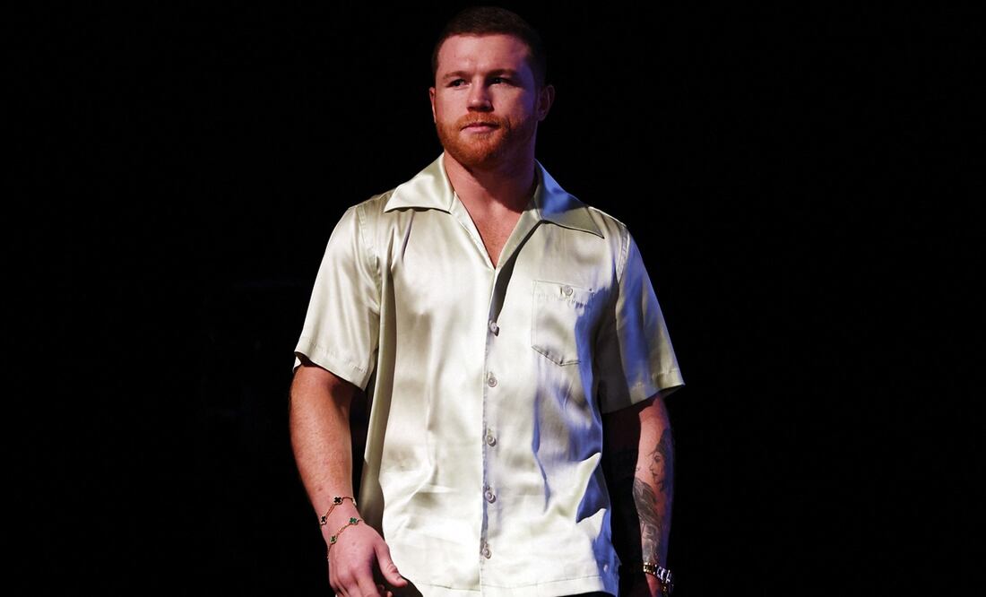 Canelo Álvarez al 100 por ciento para enfrentar a Jermell Charlo en septiembre. Foto: AFP