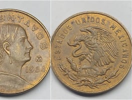 Esta moneda conmemorativa de 5 centavos de Josefa Ortiz de Domínguez vale $6,000,000 pesos