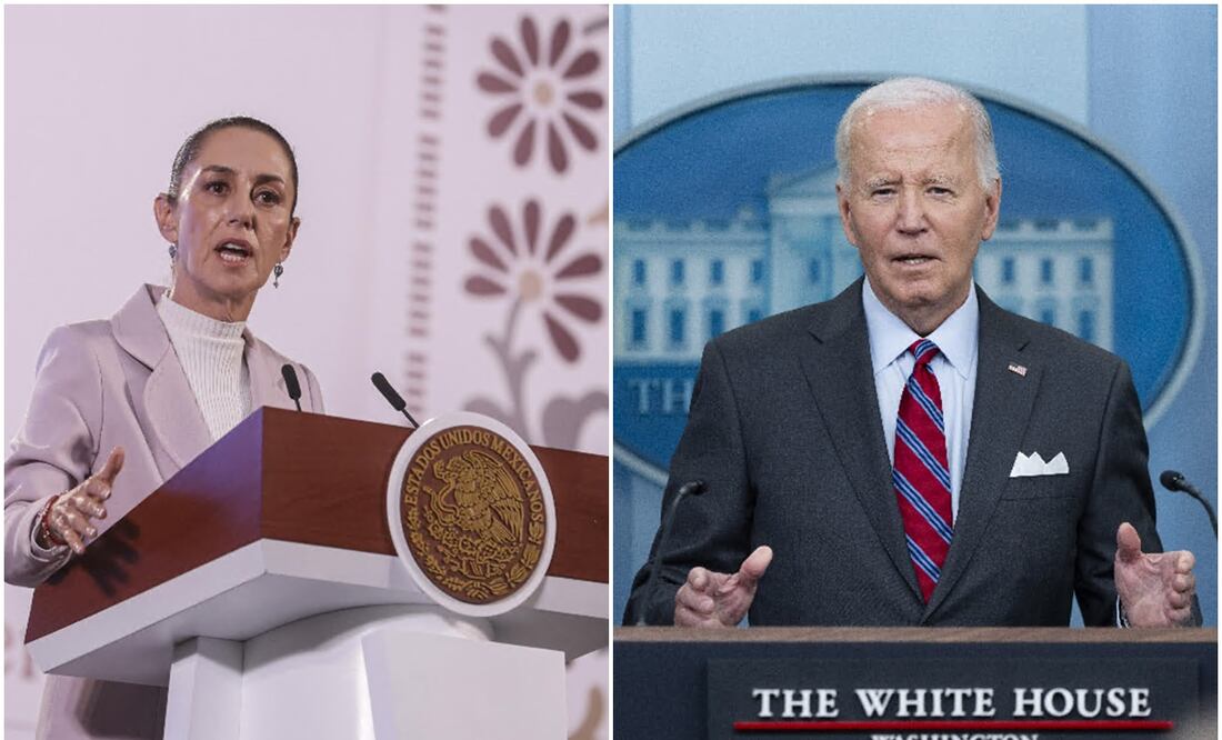 Sheinbaum conversa por primera vez con Biden tras asumir la Presidencia, ¿de qué hablaron? Foto Gabriel Pano / El Universal / AP