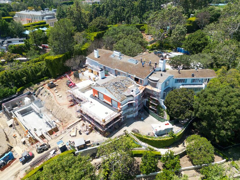 Jeff Bezos construye casa de $175 millones de dólares.  Foto: The Grosby Group