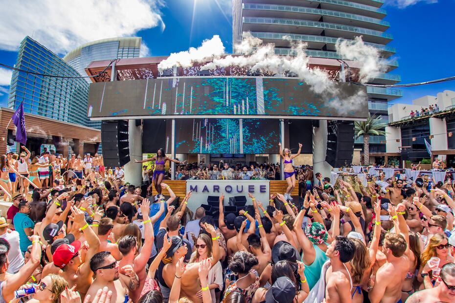 Pool Parties en Las Vegas. Cortesía LVCVA