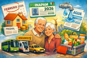 Descuentos INAPAM febrero 2026: Beneficios para predial, agua, transportes y otras tiendas