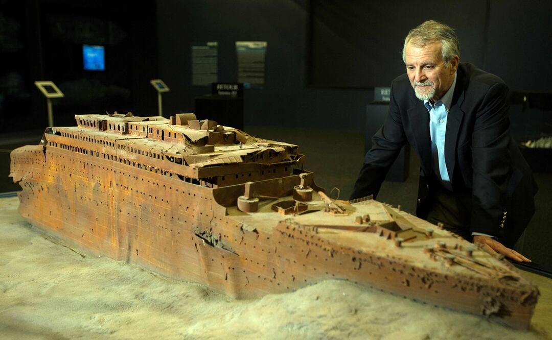 ‘Señor Titanic’, el empresario y ex marino francés extraviado en el submarino turístico. Foto: AFP
