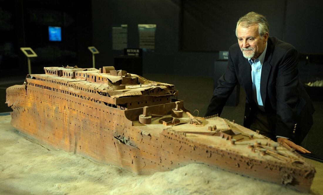 ‘Señor Titanic’, el empresario y ex marino francés extraviado en el submarino turístico. Foto: AFP
