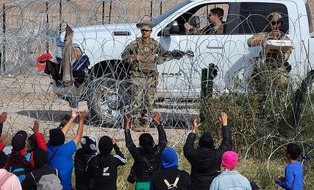 En plena crisis migratoria, Estados Unidos abrirá varios puntos de su frontera con México que fueron cerrados con anterioridad por la llegada masiva de migrantes. Foto: EFE