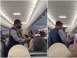 Avión cambia de ruta por pasajero que se resistió a usar cubrebocas