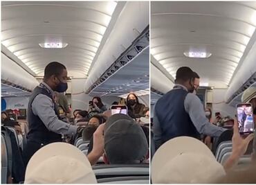 Avión cambia de ruta por pasajero que se resistió a usar cubrebocas