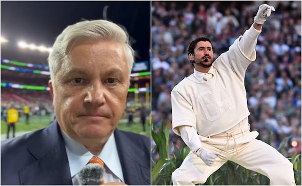 Reportero de ESPN rompe en llanto por  show de Bad Bunny; seguidora de Trump lo critica: "quieren borrar la cultura americana y blanca"