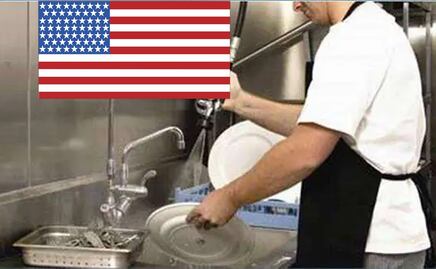 EU lanza vacante de lavaloza para mexicanos: pagan $30,000