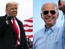 Donald Trump vs. Joe Biden, la historia de los hombres que buscan la presidencia