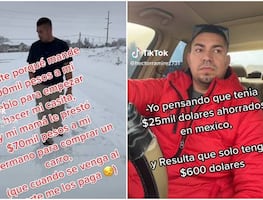 Migrante manda dinero para construir casa en México y mamá se lo da a su hermano