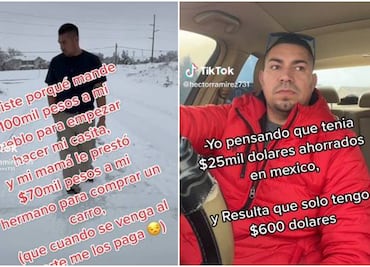 Migrante manda dinero para construir casa en México y mamá se lo da a su hermano