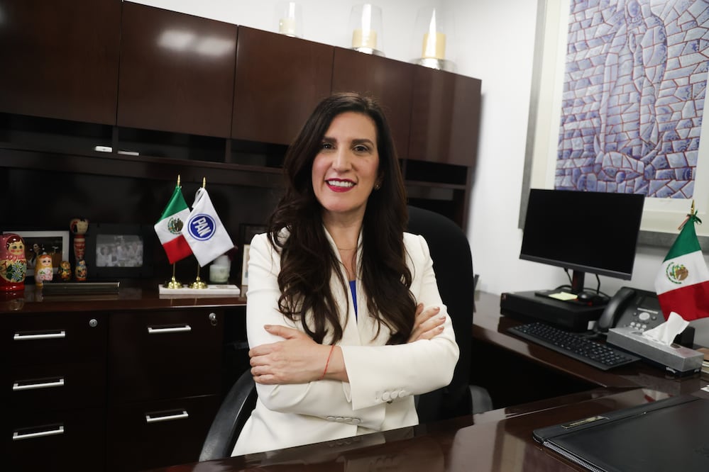 ¿Quién es Kenia López Rabadán, primera mujer al mando de la Cámara de Diputados? Foto: EL UNIVERSAL / Carlos Mejía