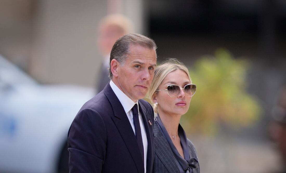 Inicia juicio de Hunter Biden por posesión ilegal de arma; el Presidente  dice que está "muy orgulloso" de su hijo. (AP Photo/Matt Rourke)