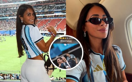 Antonela Roccuzzo presume silueta de infarto en partido de Argentina y celebra a Messi: “Qué orgullo, te amo”