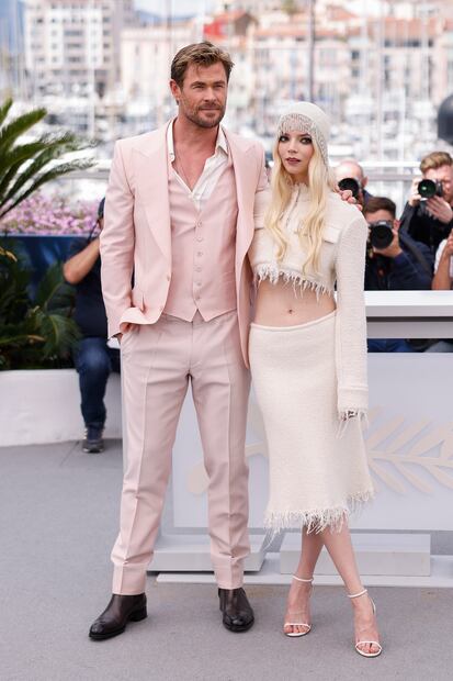 Anya Taylor-Joy se luce etérea con look de lujo en el Festival de Cine de Cannes. Foto:  AP