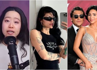 Influencer coreana que viralizó a Karla Panini cuenta la polémica de Cazzu, Nodal y Ángela