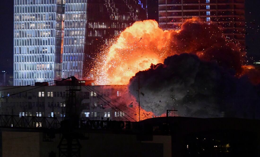 Washington respalda a Israel: interceptan misiles iraníes en conjunto (AP Foto/Tomer Neuberg)