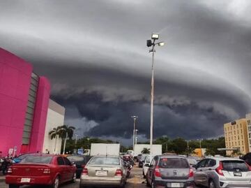 Imágenes impresionantes de la Tormenta Alberto que amenaza a México. VIDEOS