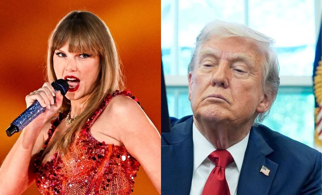Trump arremete contra Taylor Swift, asegura que "ya no es popular" ¿Por qué lo dijo? | Fotos: AFP // Alex Brandon (AP)