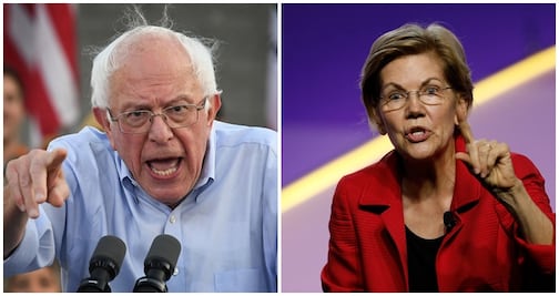  El duelo entre Sanders y Warren será el centro del debate demócrata 