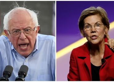 El duelo entre Sanders y Warren será el centro del debate demócrata