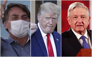 AMLO, contrario al cubrebocas, se suma a lista de líderes con Covid