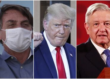 AMLO, contrario al cubrebocas, se suma a lista de líderes con Covid