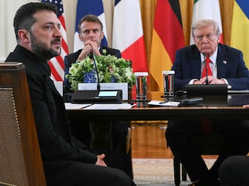 Trump, Zelenski y líderes europeos discuten intercambios territoriales a Rusia por la paz en Ucrania