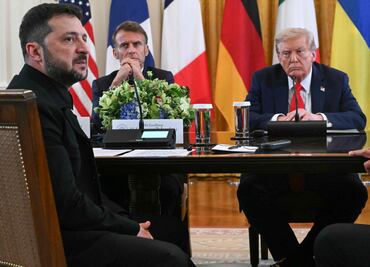 Trump, Zelenski y líderes europeos discuten intercambios territoriales a Rusia por la paz en Ucrania