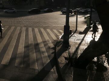 Coronavirus. Imágenes de las calles vacías en Ciudad de México