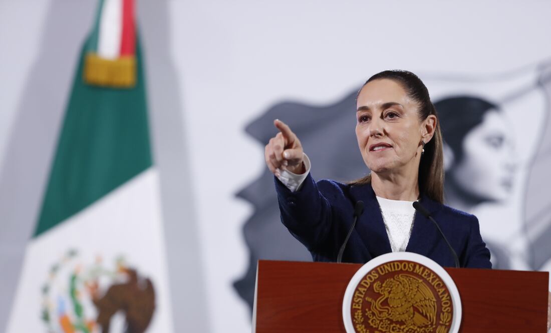 Claudia Sheinbaum promete posicionar el Tren Maya como "el gran destino turístico del mundo". Foto: EFE