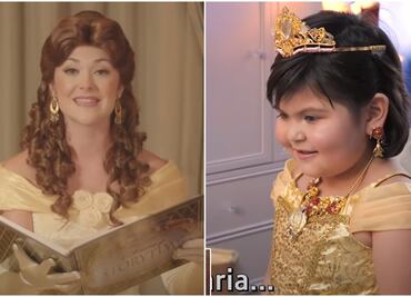Video. Disney cumple sueño de niña hispana que padece leucemia