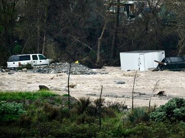 Tormenta histórica azota el sur de California: Lluvias récord y riesgo inminente de inundaciones y aludes
