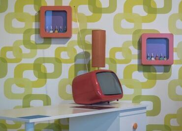 Transpórtate a la década de los 70 en este hotel canadiense