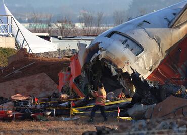 Autoridades surcoreanas señalan que podrían tardar hasta 3 años en determinar las causas del accidente de Jeju Air