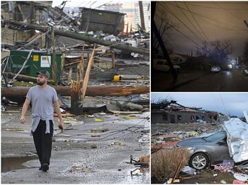 Video. Tornados dejan al menos 19 muertos y desaparecidos en Tennessee
