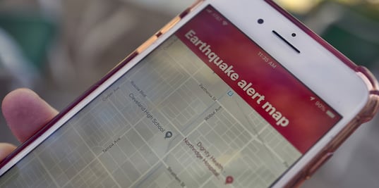 Nueva alerta sísmica de California advierte de temblores de 4.5 grados