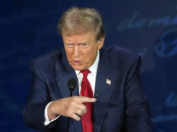 Debate Trump vs Harris: "Probablemente recibí una bala en la cabeza por críticas de adversarios", dice Trump