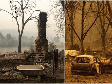 La comunidad de California que quedó en cenizas tras devastador incendio