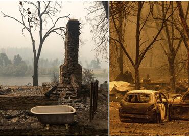 La comunidad de California que quedó en cenizas tras devastador incendio