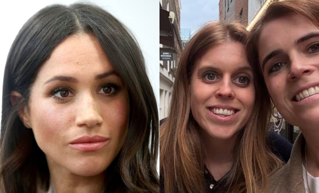 Meghan Markle se aleja de Beatriz y Eugenia tras escándalo del expríncipe Andrés; no quiere que Harry se acerque a ellas. Foto: AFP / Tomada de Instagram @princesseugenie