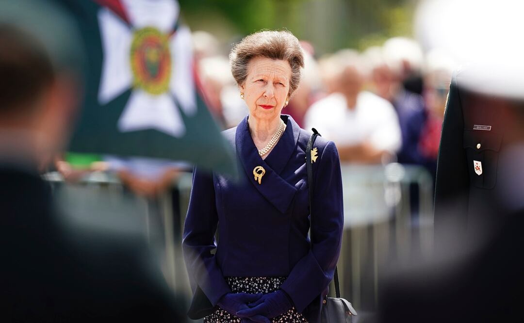 Princesa Ana, hermana del rey Carlos III, es hospitalizada por conmoción cerebral. Foto: AP