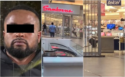 Capturan a uno de los asaltantes del Sanborns de Patriotismo: irrumpieron con martillos y huyeron en motos. VIDEO